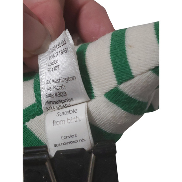 Little JellyCat Alligator Green White Stripes Crocodile 11" Baby Plush - Picture 9 of 12